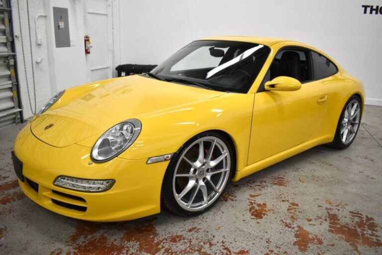 Speed Yellow! 73K-Mile Porsche 997 Carrera 6sp - FirstFlatSix.com